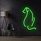 Dog Facing Away Neon Sign for Pet Lovers and Cozy Spaces