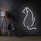 Dog Facing Away Neon Sign for Pet Lovers and Cozy Spaces