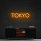 Tokyo Neon Sign for Travel Lovers and Urban Decor