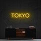 Tokyo Neon Sign for Travel Lovers and Urban Decor