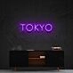 Tokyo Neon Sign for Travel Lovers and Urban Decor