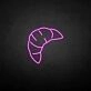 'Croissant' neon sign