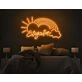 Staycation Rainbow LED Neon Sign