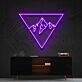 Everest Triangle Neon Sign for Nature and Adventure Lovers
