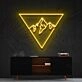 Everest Triangle Neon Sign for Nature and Adventure Lovers