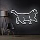 Walking Cat Neon Sign for Pet Lovers and Kids Rooms