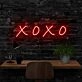 Xoxo Neon Sign for Romantic Settings