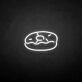 Donut' neon sign