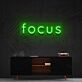 Focus Neon Sign for Productive Spaces