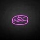 Donut' neon sign