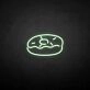 Donut' neon sign