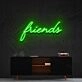 Friends Neon Sign for TV Show Fans and Cozy Decor