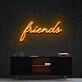 Friends Neon Sign for TV Show Fans and Cozy Decor