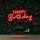 Happy Birthday Neon Sign for Birthday Celebrations