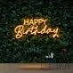 Happy Birthday Neon Sign for Birthday Celebrations
