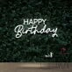 Happy Birthday Neon Sign for Birthday Celebrations