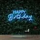 Happy Birthday Neon Sign for Birthday Celebrations