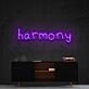 Harmony Neon Sign for Peaceful and Zen Spaces