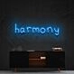 Harmony Neon Sign for Peaceful and Zen Spaces