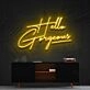 Hello Gorgeous Neon Sign for Welcoming Spaces