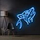 Husky Neon Sign for Pet Lovers