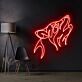 Husky Neon Sign for Pet Lovers