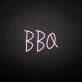 'BBQ' neon sign