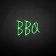 'BBQ' neon sign