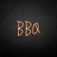 'BBQ' neon sign