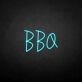 'BBQ' neon sign