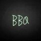 'BBQ' neon sign