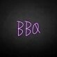 'BBQ' neon sign