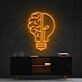 Lightbulb Moment Neon Sign for Creative Spaces