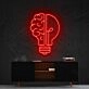 Lightbulb Moment Neon Sign for Creative Spaces