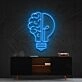 Lightbulb Moment Neon Sign for Creative Spaces