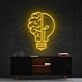 Lightbulb Moment Neon Sign for Creative Spaces