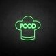 Customize 'Food' neon sign