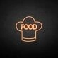 Customize 'Food' neon sign