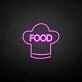 Customize 'Food' neon sign