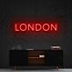 London Neon Sign for Travel Lovers