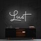 Lust Neon Sign for Romantic Settings