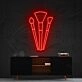 Makeup Brushes Neon Sign for Beauty Studios