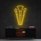 Makeup Brushes Neon Sign for Beauty Studios
