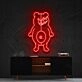 Monokuma Danganronpa Neon Sign for Game Rooms and Anime Fans
