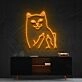 Mr Bad Cat Neon Sign for Playful and Pet Lovers