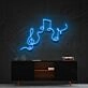 Musical Flow Neon Sign for Music Lovers and Studios