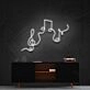 Musical Flow Neon Sign for Music Lovers and Studios