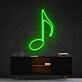 Musical Note Quaver Neon Sign for Music Rooms