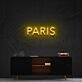 Paris Neon Sign for Travel Lovers