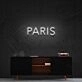Paris Neon Sign for Travel Lovers